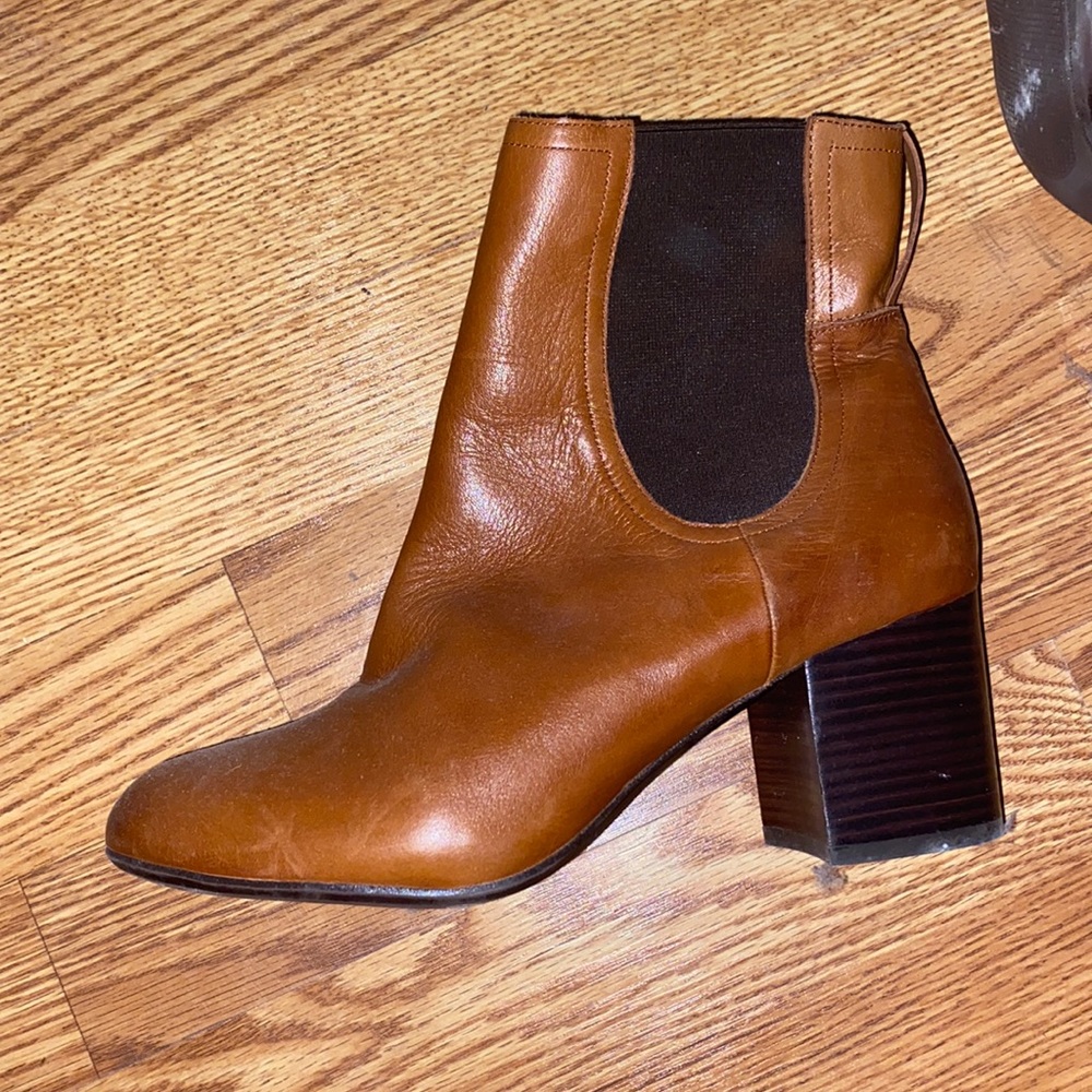 Leather Short Boots